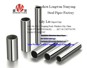 Seamless Stainless Steel Pipes / Tubes