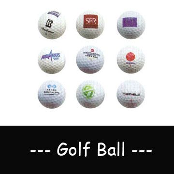 Logo golf ball