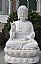 Marble buddha statue