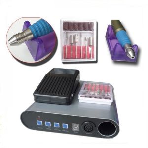 U-Style Ultra Thin Nail Art File Drill w/6 Free Bits 