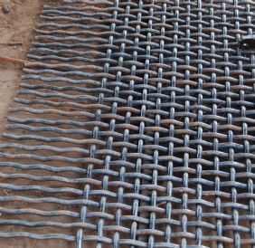 Crimped wire mesh