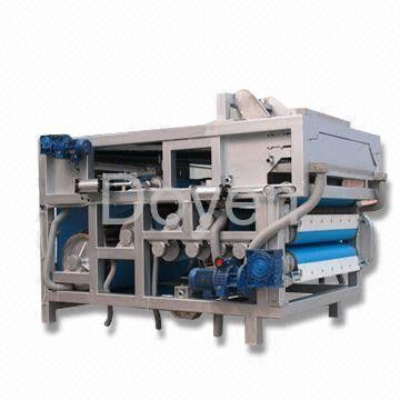 Vertical type belt press 