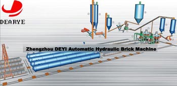 automatic hydraulic brick machine
