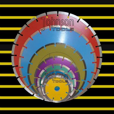 Sintered segment saw blade: diamond saw blade