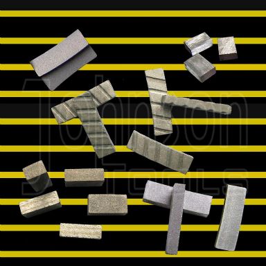 Diamond segment for circular saw blade