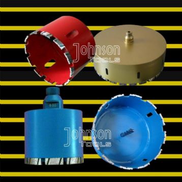 Diamond core bit for stone: big size