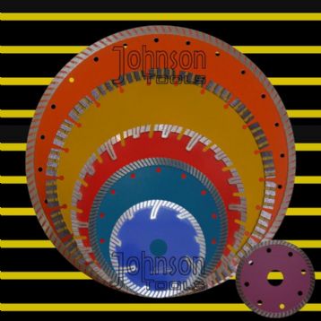 Sintered turbo saw blade