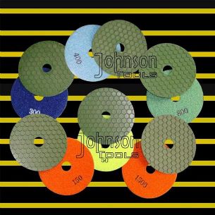 Diamond tool:100mm diamond dry polishing pad