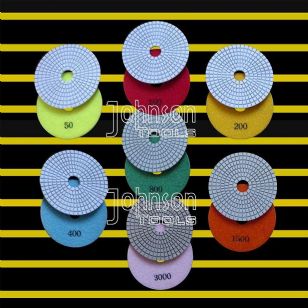 polishing pad  diamond wet 