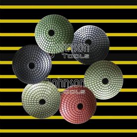 diamond convex polishing pad