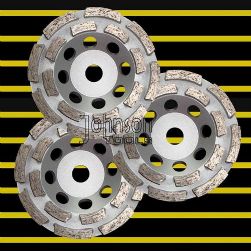 Diamond tool: 110mm double row cup wheel