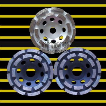 Grinding tool:115mm double row cup wheel