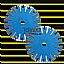 Diamond saw blade:230mm sintered T shape segmented saw blade