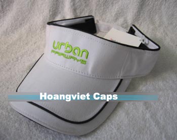 URBAN WHITE SUN VISOR