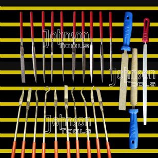 Electroplated diamond file: diamond tool