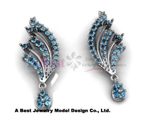Earrings jewelry models