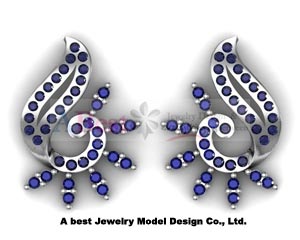 Earrings jewelry models