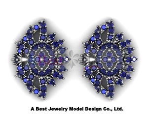 Earrings jewelry models