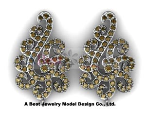 Earrings jewelry models