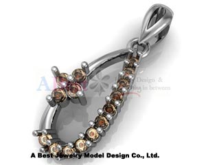 Pendant jewelry models