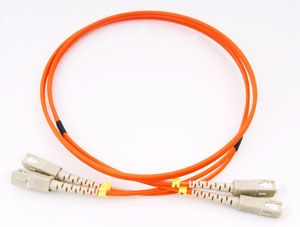 LC-LC Multimode Duplex Fiber Patch Cable