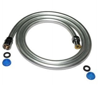 silver pvc  shower hose