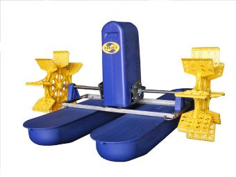 1HP-2 impellers paddlewheel aerator