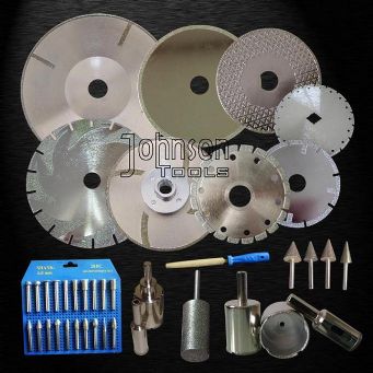 Electroplated diamond tool