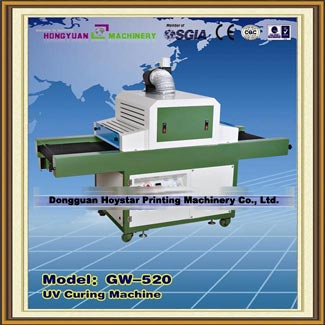High quality uv curing machine with conveyor belt