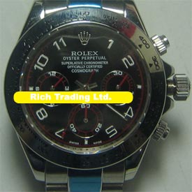 rolex daytona black dial