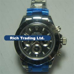 rolex daytona black dial