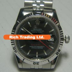 rolex datejust black