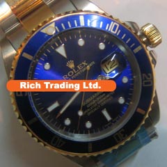 rolex submariner blue