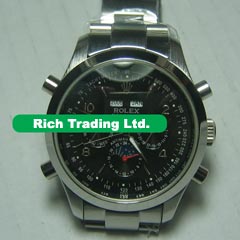 rolex chrono black