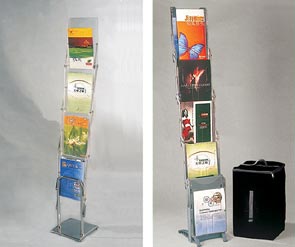 Acrylic brochure holder