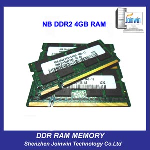High quality 4GB DDR2 RAM Memory laptop with original chips