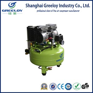 600W piston oil free lab air compressor with dryer GA-61Y