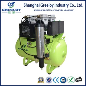 2 hp Italy silent lab air compressor with dryer GA-82Y