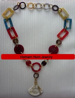 Horn Necklace, Horn Chain, Horn link, Buffalo Horn Accessories