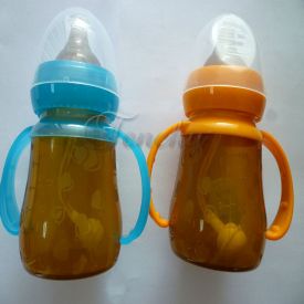 Silicone baby bottles