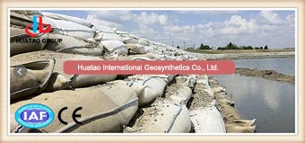 PP/PET Nonwoven Geotextile Sand Bag, Composite PET and PP Geobag