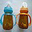 Silicone baby bottles