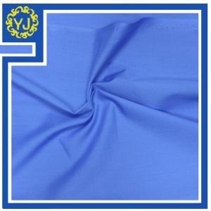 blue yarn dyed fabric poplin fabric 