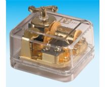 Transparent Music Box Golden Wind Above