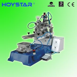 Desktop flat screen printer machine