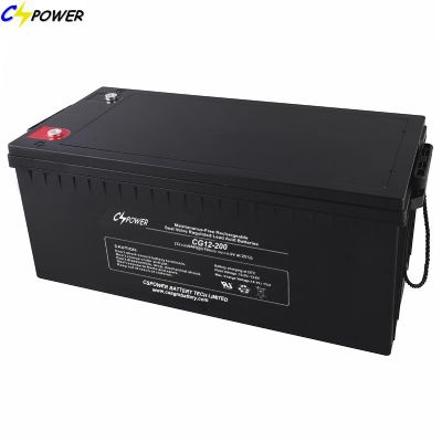 Hot Sale Maintenance Free Gel Battery 12V200ah for Solar System