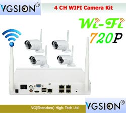 Plug & play 4 CH Wi-Fi IP Camera Kit