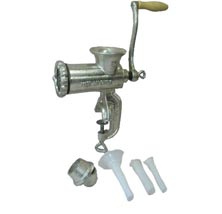 Moledor de carne manual en hierro fundido 10