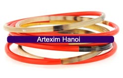 Lacquer Horn Bangles