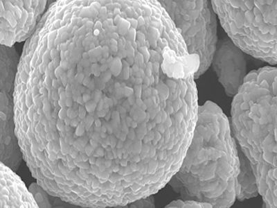 LiMn2O4 powder for Li-ion battery